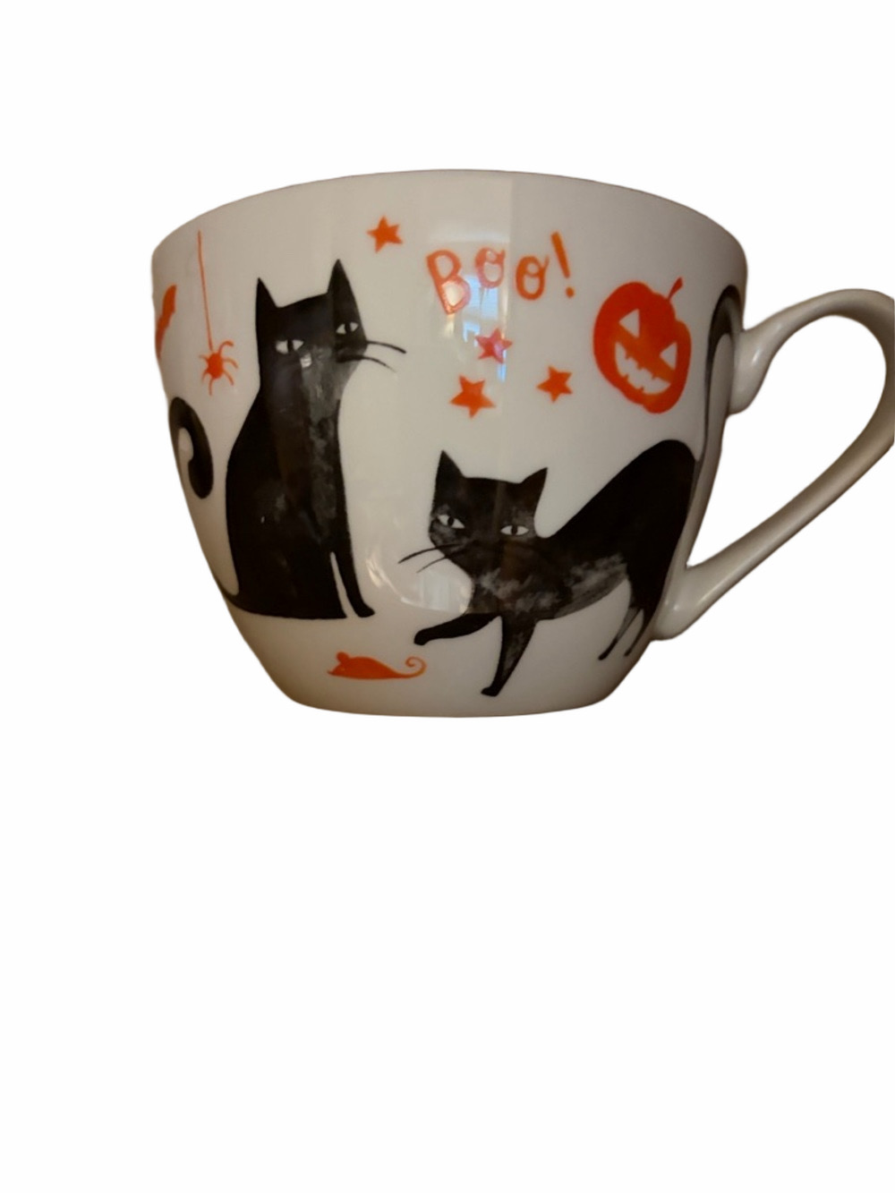 Portobello by design Halloween Big coffee Mug 3.5” tall. 16oz